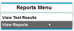 Reports menu