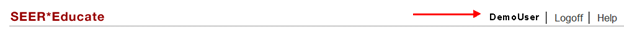 User profile link